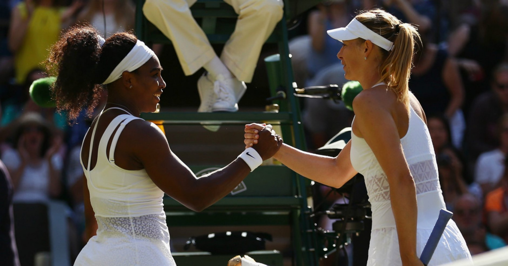 Serena and Sharapova