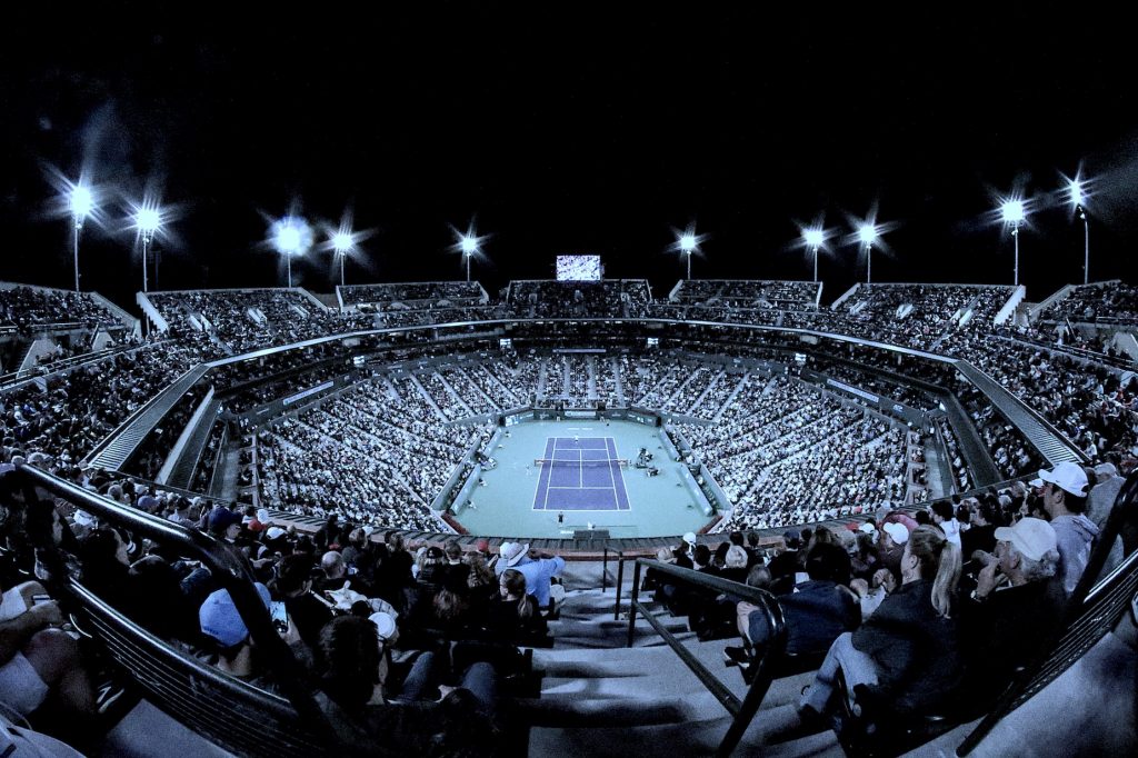 Indian Wells tennis stadium