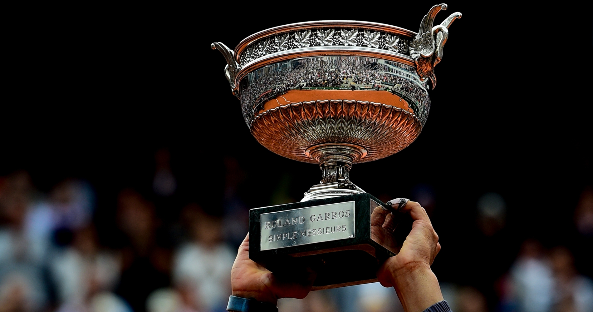Roland-Garros' men trophy