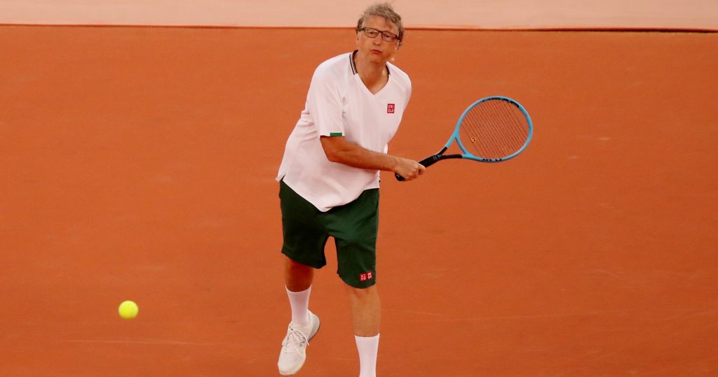 Bill Gates during the 2020 Match in Africa