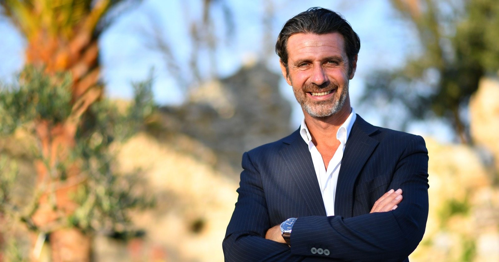 French coach Patrick Mouratoglou founded his Tennis Academy in 1996