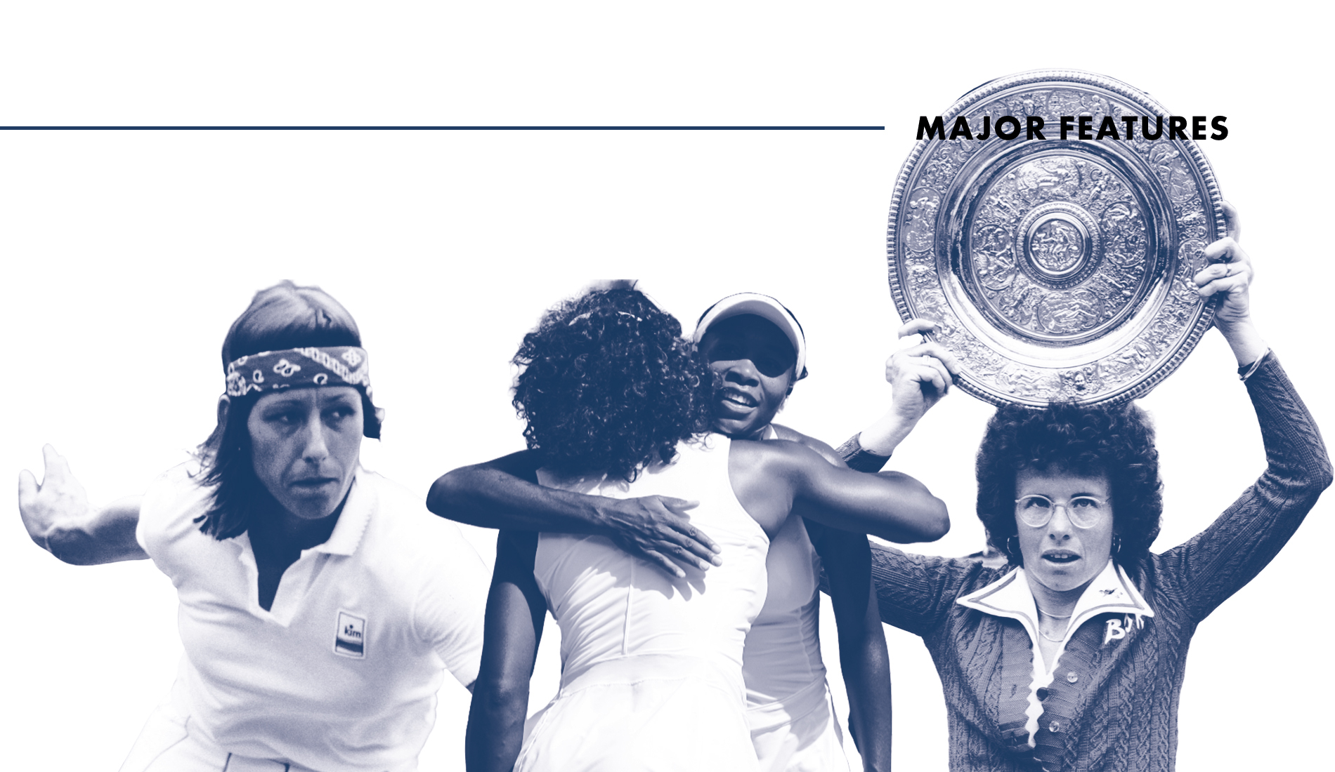 Let apart by men who did not belive in themselves, women had to fight to make their own tennis tour growing.