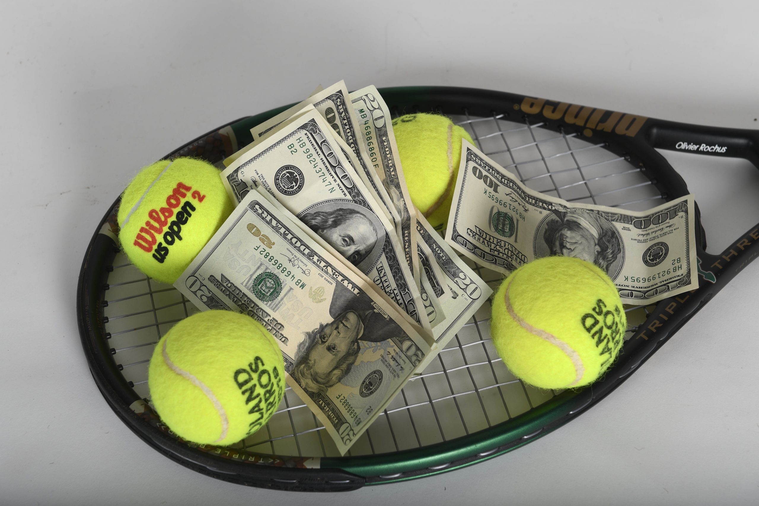 Tennis and money