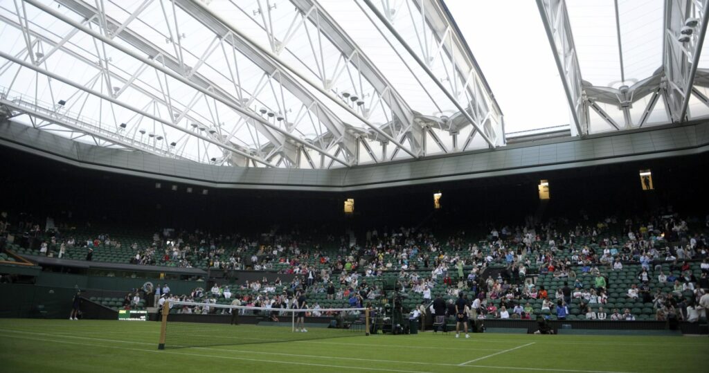 Wimbledon Centre Court in 2010
