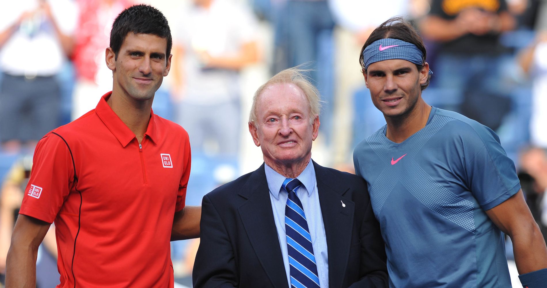 Novak Djokovic - Rod Laver - Rafael Nadal -