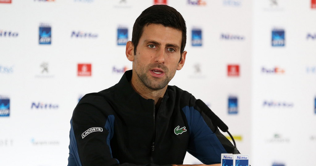 Novak Djokovic Nitto ATP Finals 2019 Press Conference