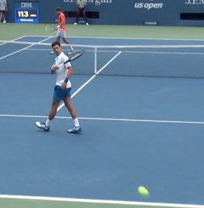 Novak Djokovic, US Open default