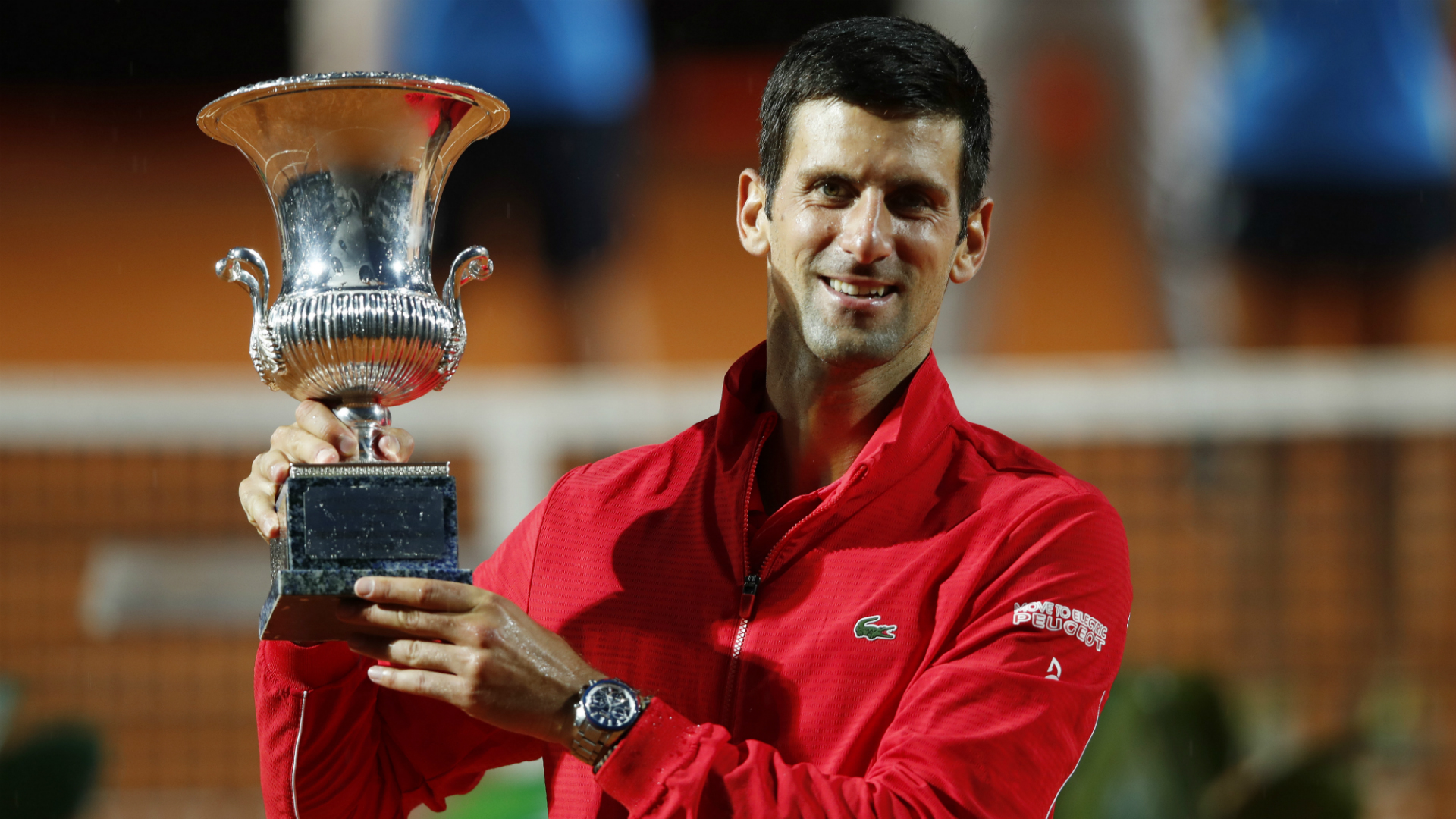 Djokovic Rome trophy