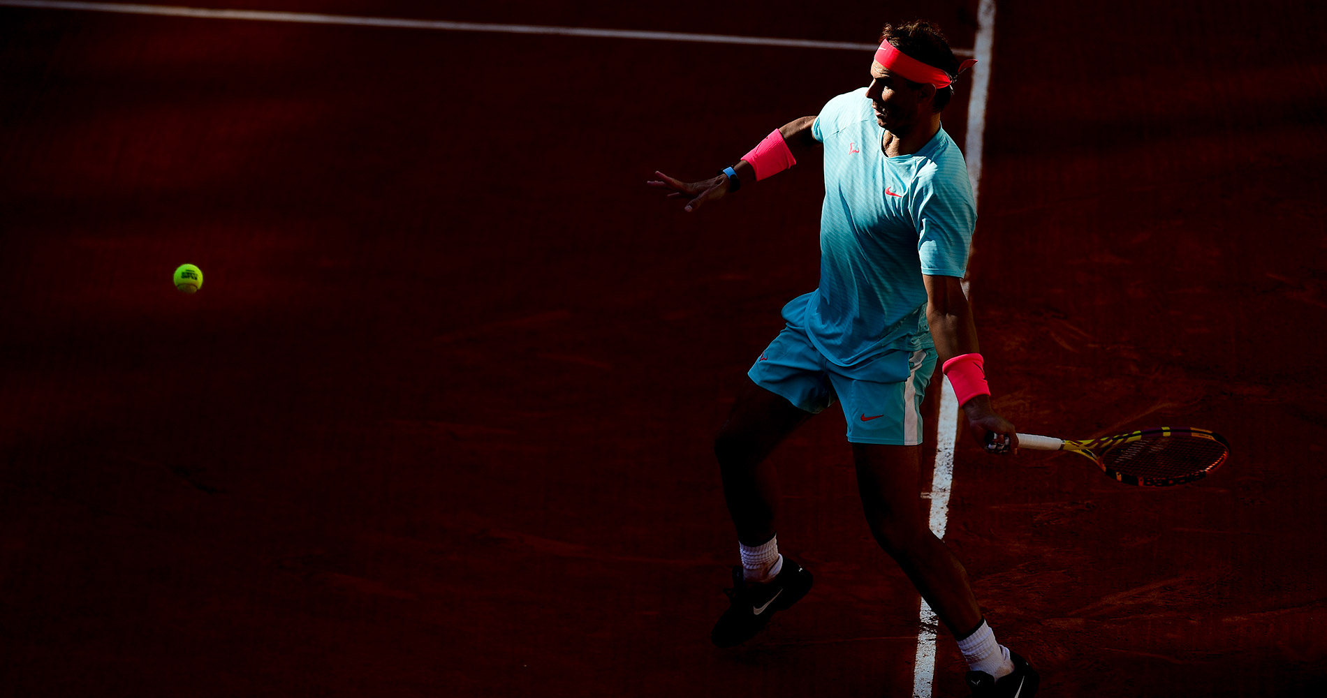 Rafael Nadal at Roland-Garros semi-final 2020