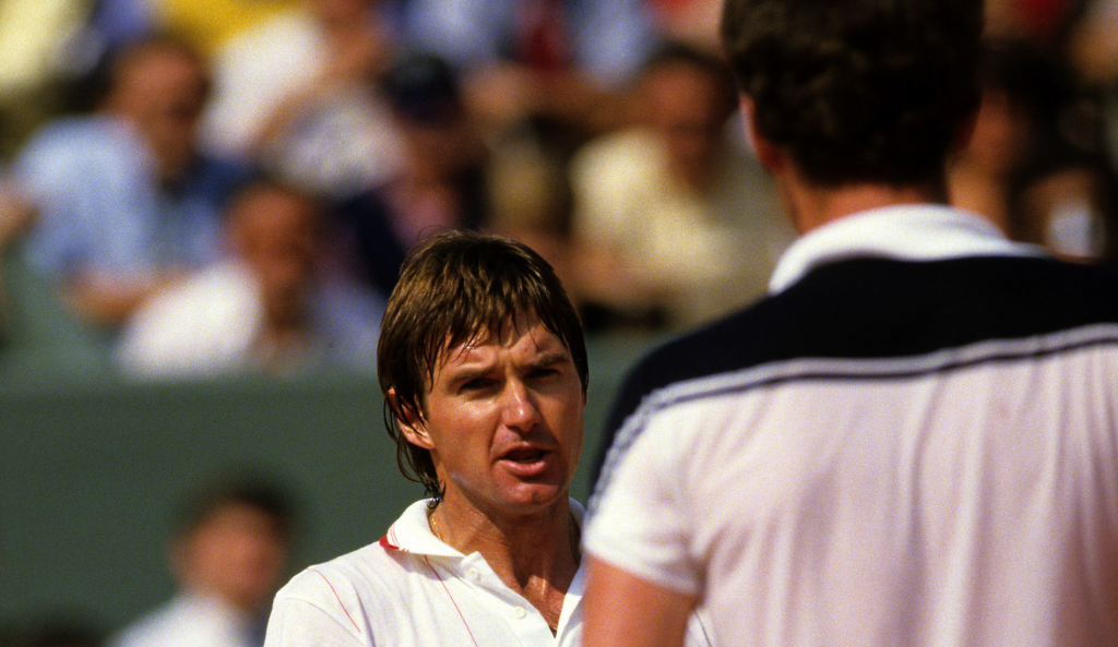 John McEnroe et Jimmy Connors - Roland-Garros 1984