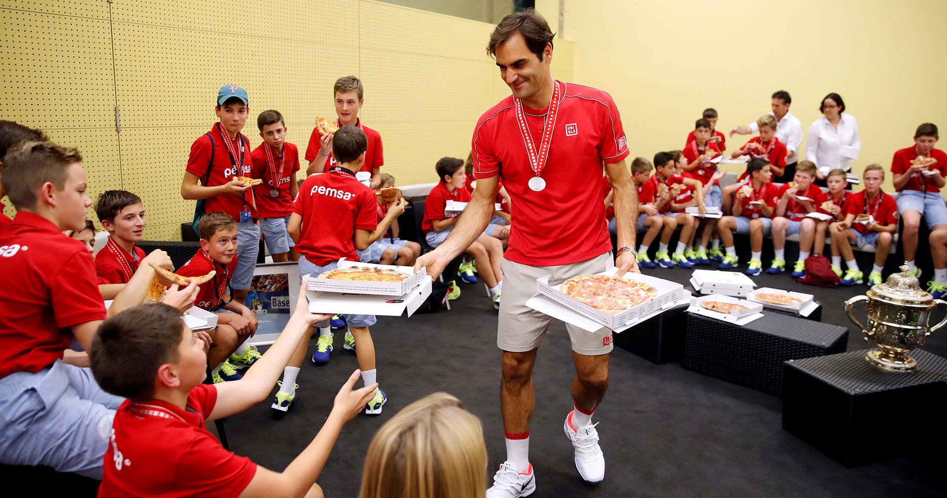 Federer at Basel 2019