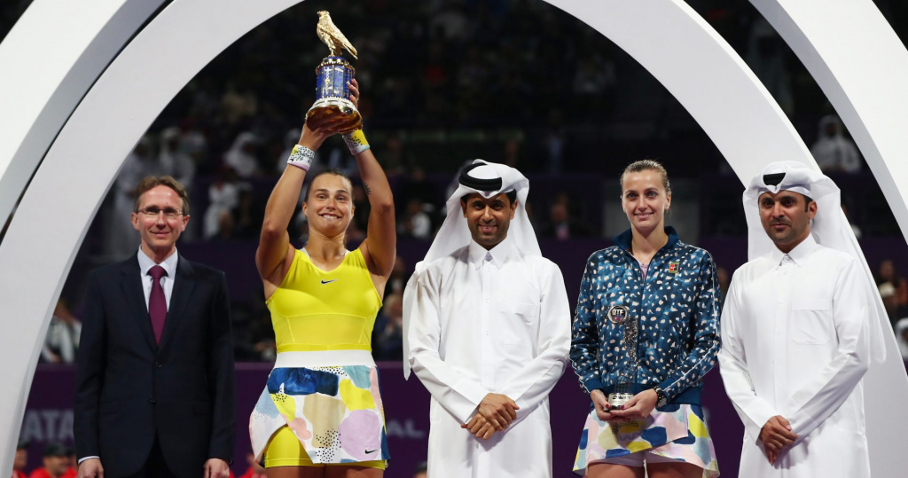 Aryna Sabalenka vs Petra Kvitova, 2020 Doha Final