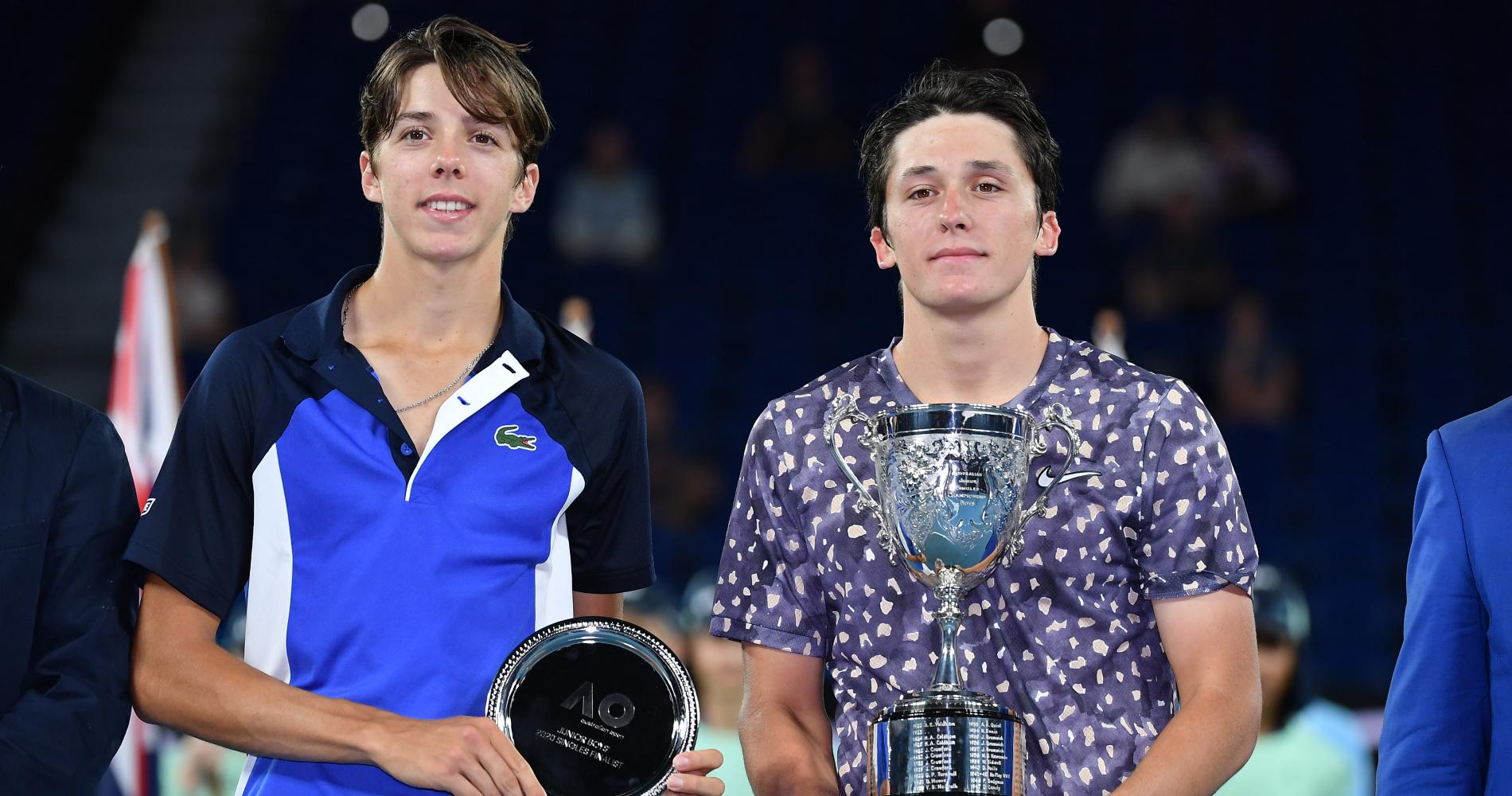 Arthur Cazeaux and Harold Mayot, 2019 Australian Open juniors