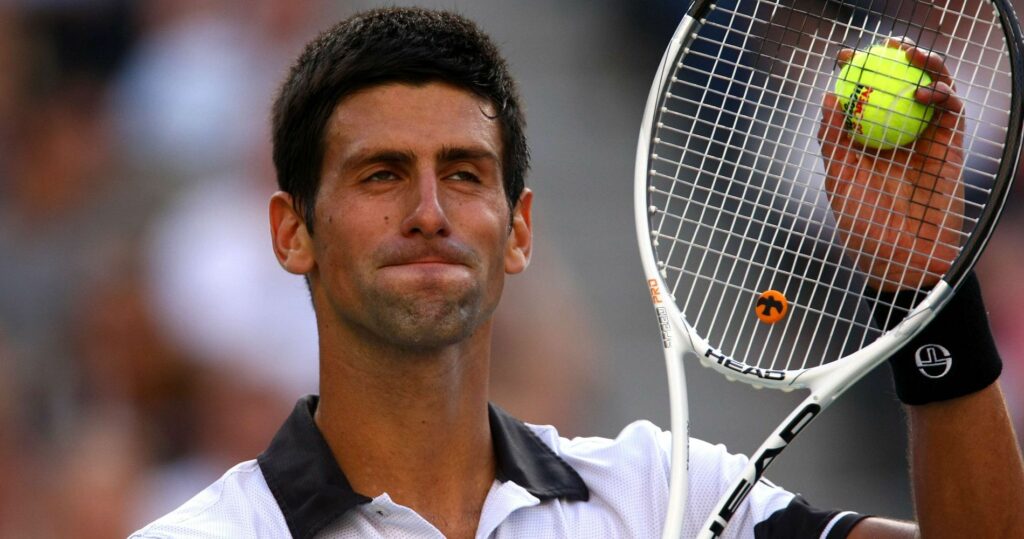 Novak Djokovic at the 2010 US Open