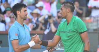Djokovic and Kyrgios, Indian Wells 2017