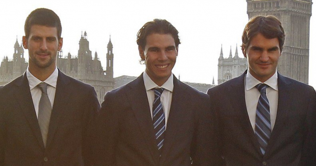 Djokovic, Nadal, Federer