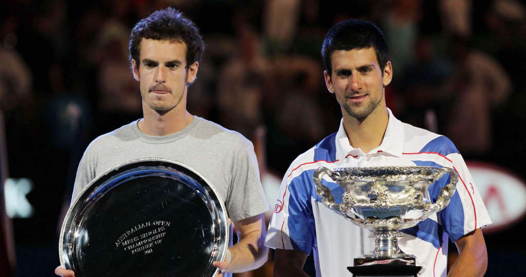 Andy Murray & Novak Djokovic, 2011 Australian Open Final