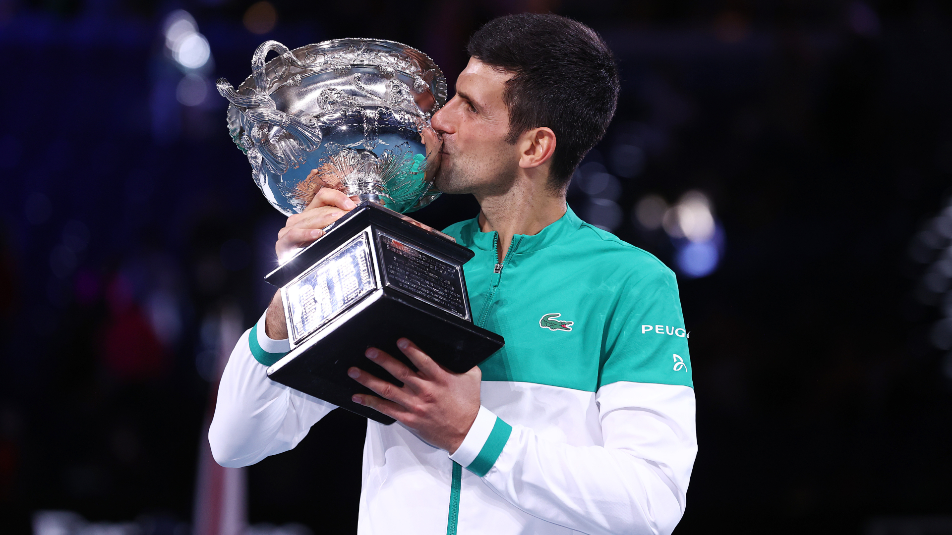 Novak Djokovic Australian Open 2021 Trophy
