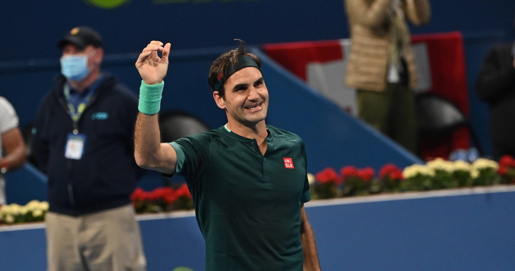 Roger Federer Doha 2021