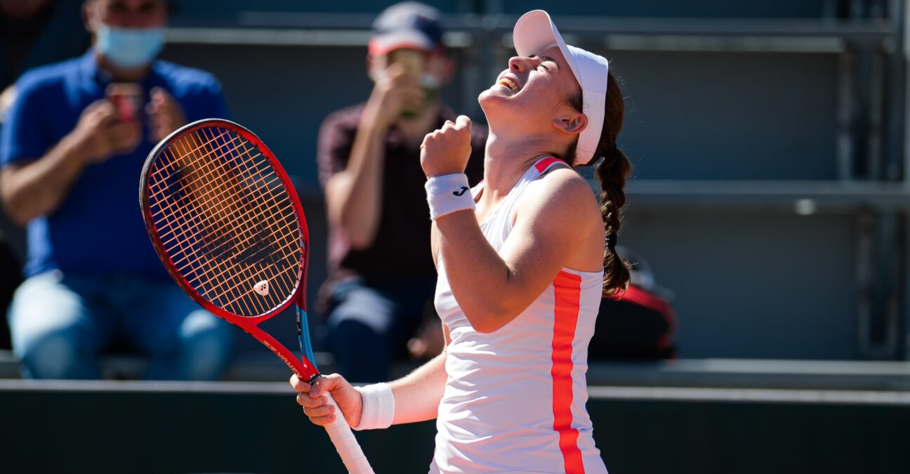 Tamara Zidansek, Roland-Garros