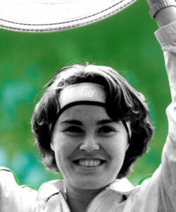 Martina Hingis at Wimbledon in 1997