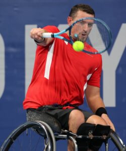 Tokyo 2020 Paralympic Games - Wheelchair Tennis - Joachim Gerard of Belgium