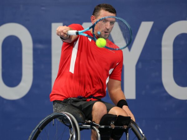 Tokyo 2020 Paralympic Games - Wheelchair Tennis - Joachim Gerard of Belgium