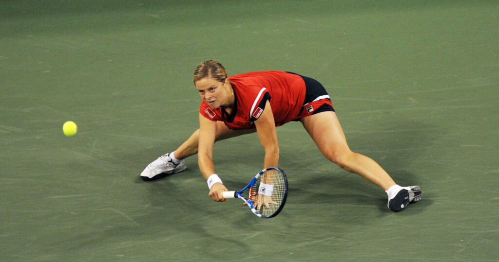 Kim Clijsters, pendant l'US Open 2009