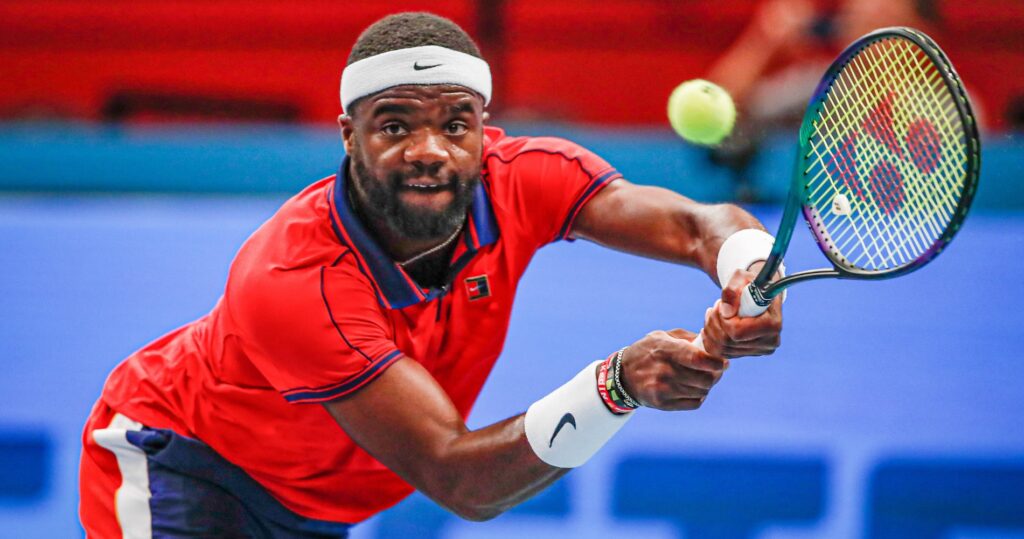 Frances Tiafoe at the Erste Bank Open in Vienna, Austria Image Credit: Imago / Panoramic