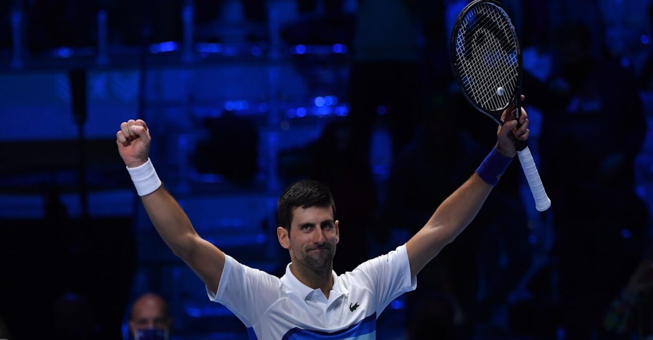 Novak Djokovic ATP Finals 2021