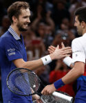 Djokovic and Medvedev Rolex Paris Masters 2021