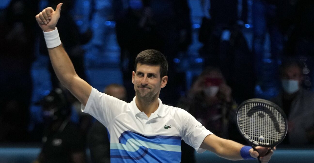 Novak Djokovic Masters Turin 2021