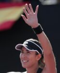 Spain's Garbine Muguruza at the Akron WTA Finals Guadalajara