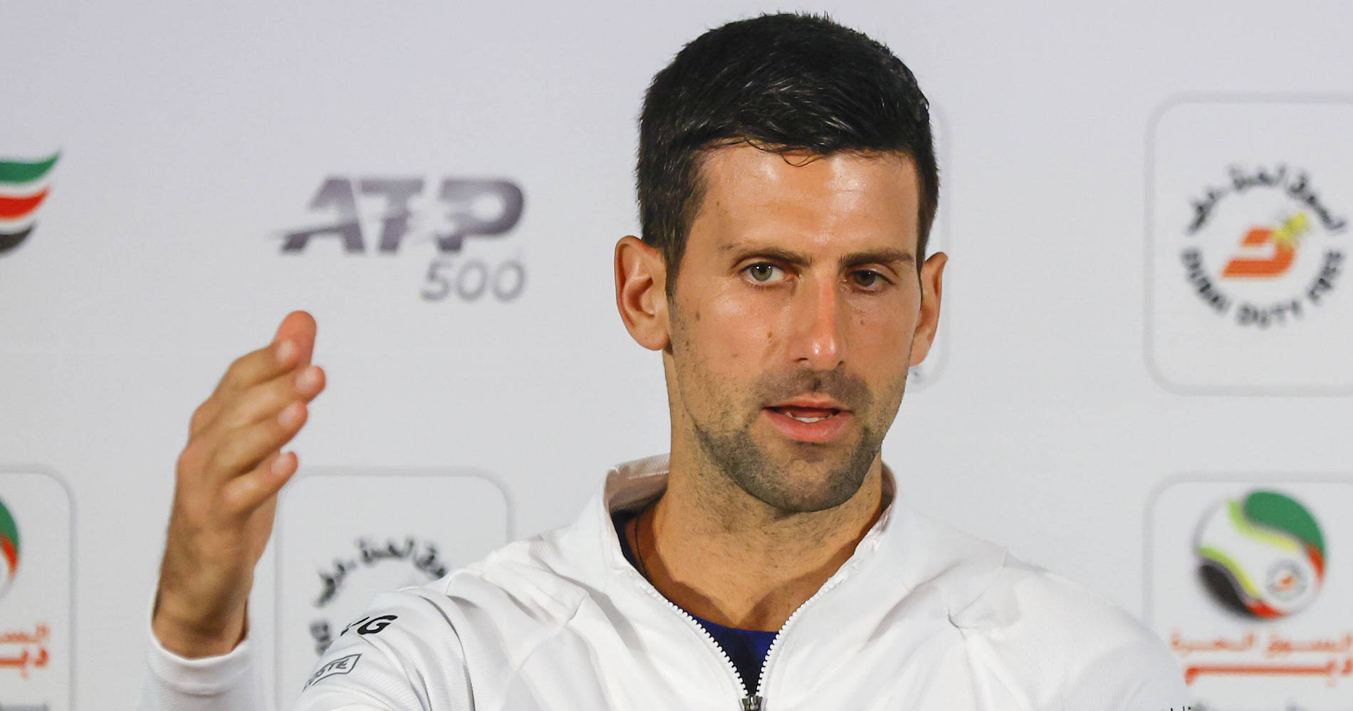Novak Djokovic, Dubai, 2022