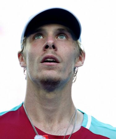 Canada's Denis Shapovalov during his quarter final match at the Australian Open