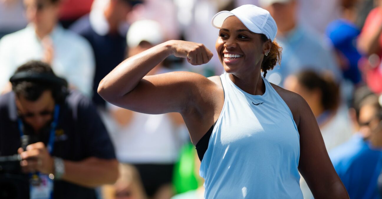 Taylor Townsend at the 2019 US Open Grand Slam tennis tournament