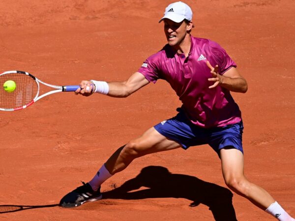 Dominic Thiem at the French Open Roland Garros 2021