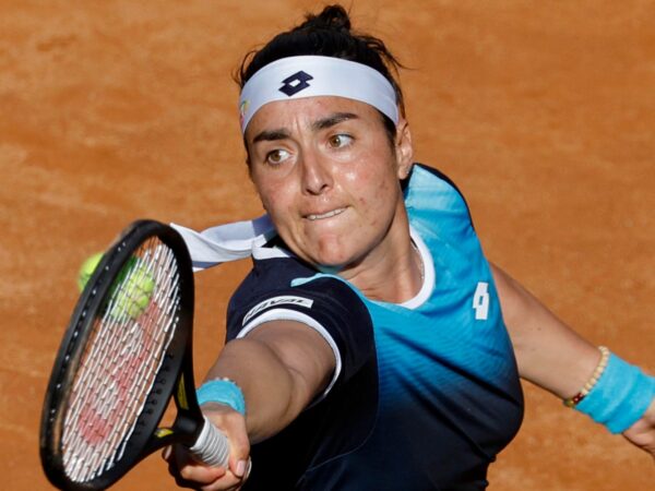 Ons Jabeur at the Italian Open tennis tournament in Rome, Italy