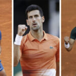 Rafael Nadal, Novak Djokovic, Carlos Alcaraz