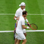 John Iner and Andy Murray, Wimbledon 2022