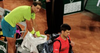 Rafael Nadal and Novak Djokovic, Roland-Garros 2022