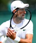 Novak Djokovic practice Wimbledon