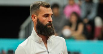 Benoit Paire at the Madrid Open