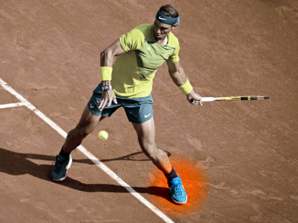 Rafael Nadal foot, Roland-Garros 2022