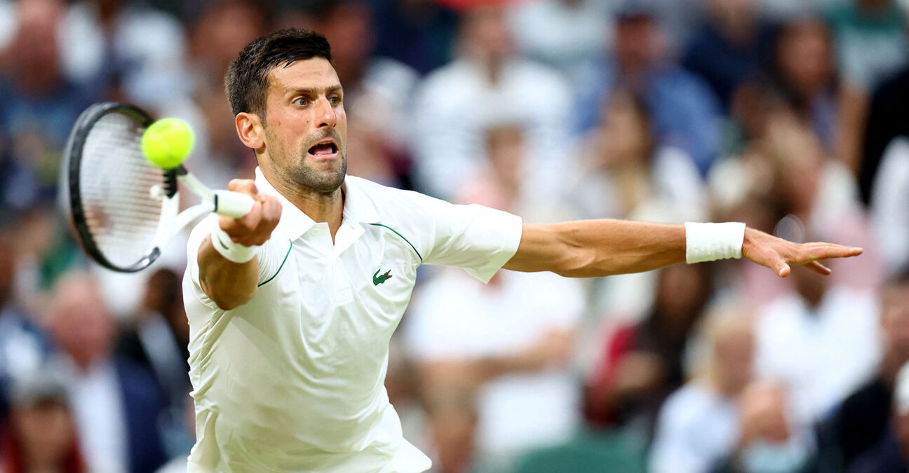 Novak Djokovic Wimbledon 2022