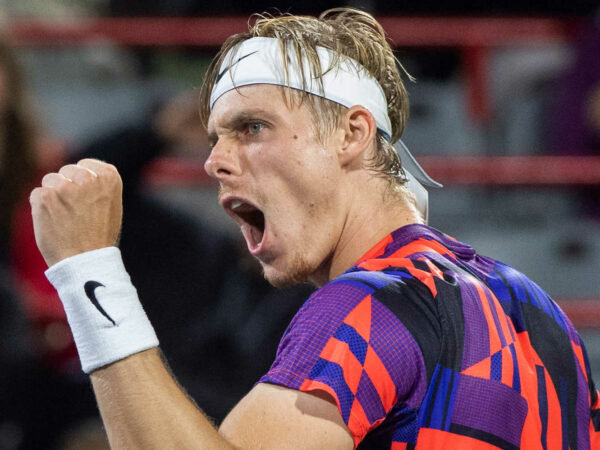 Denis Shapovalov at the National Bank Open in Montreal