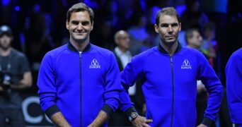 Roger Federer and Rafael Nadal Laver Cup 2022