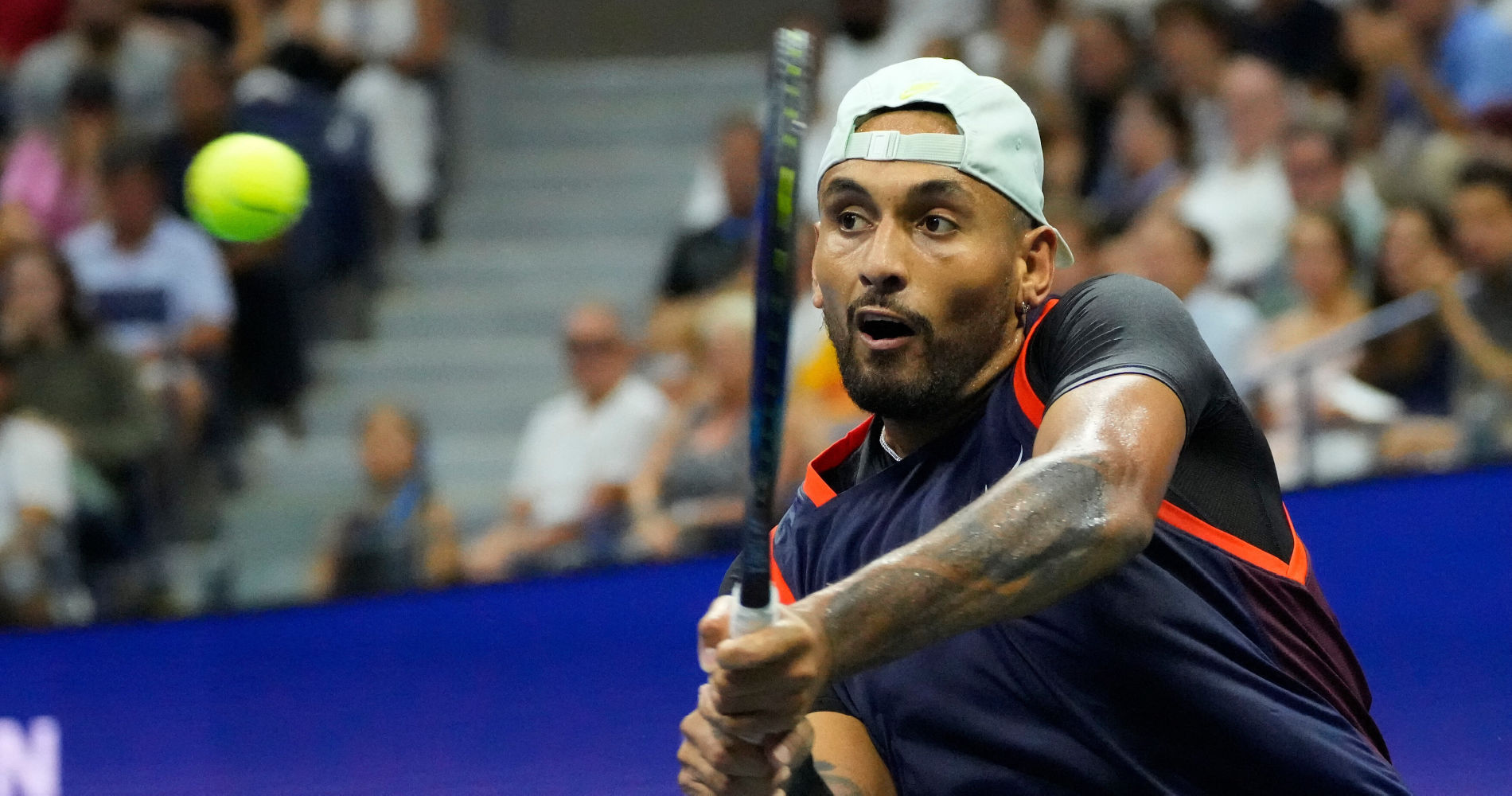 Nick Kyrgios at the 2022 US Open in New York