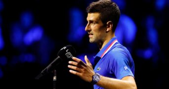 Novak Djokovic Laver Cup speech 2022
