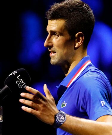 Novak Djokovic Laver Cup speech 2022